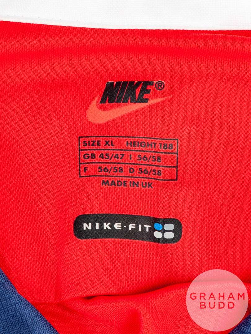 Denis Bergkamp red and white No.10 Arsenal long sleeved shirt 1998/99. - Image 5 of 6