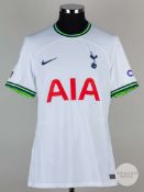 Richarlison white No.9 Tottenham Hotspur short-sleeved shirt, 2022-23