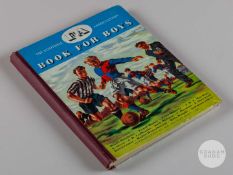 The F.A. Book for Boys with interior complimentary slip from Manchester United as a Christmas gift