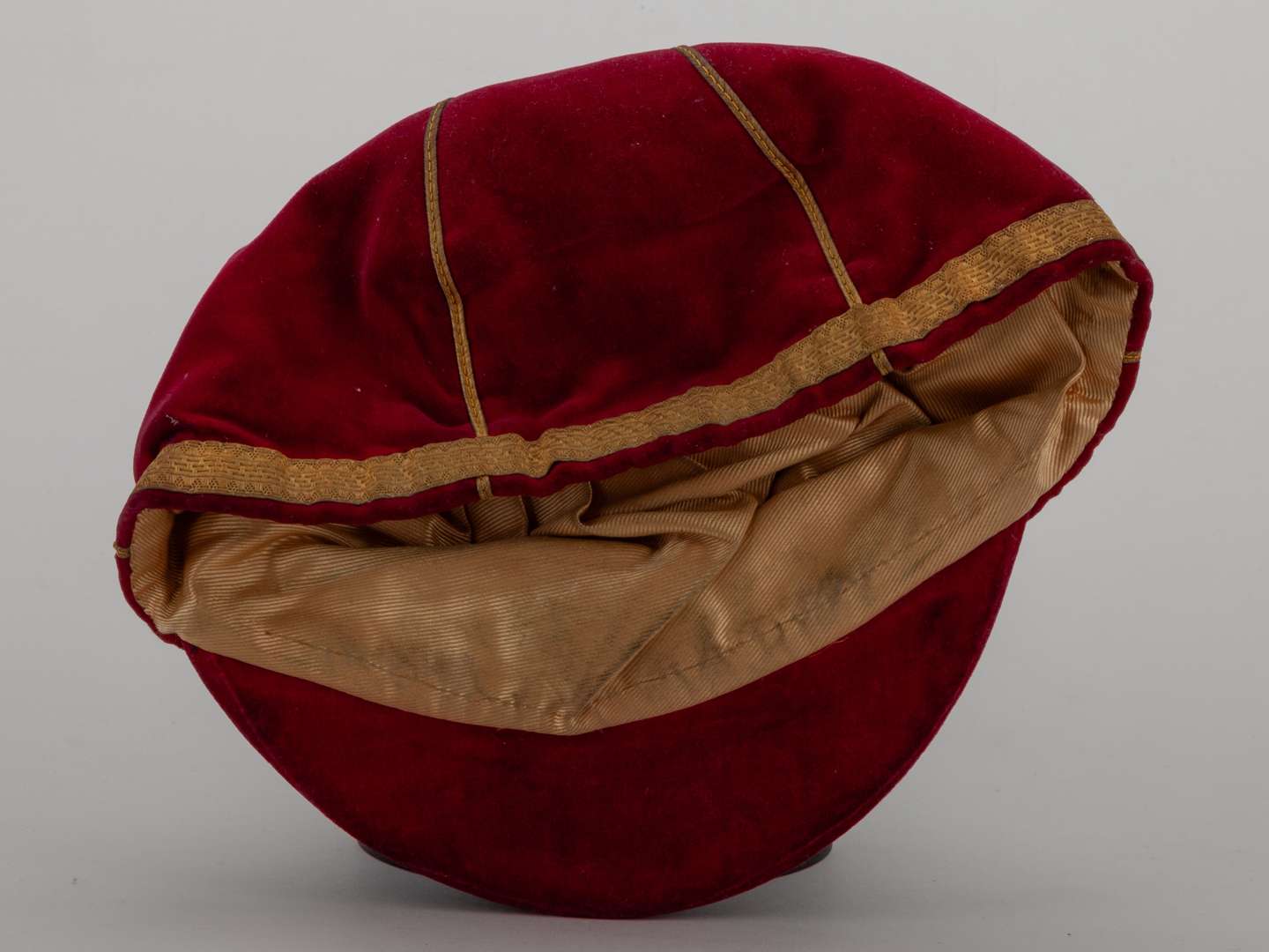 Maroon England v. Wales Schoolboy cap, 1936 - Image 3 of 4