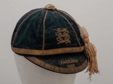 Blue England v. Scotland School boy cap, 1952