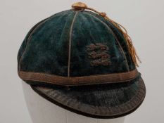 Blue England v. Scotland School boy cap, 1950