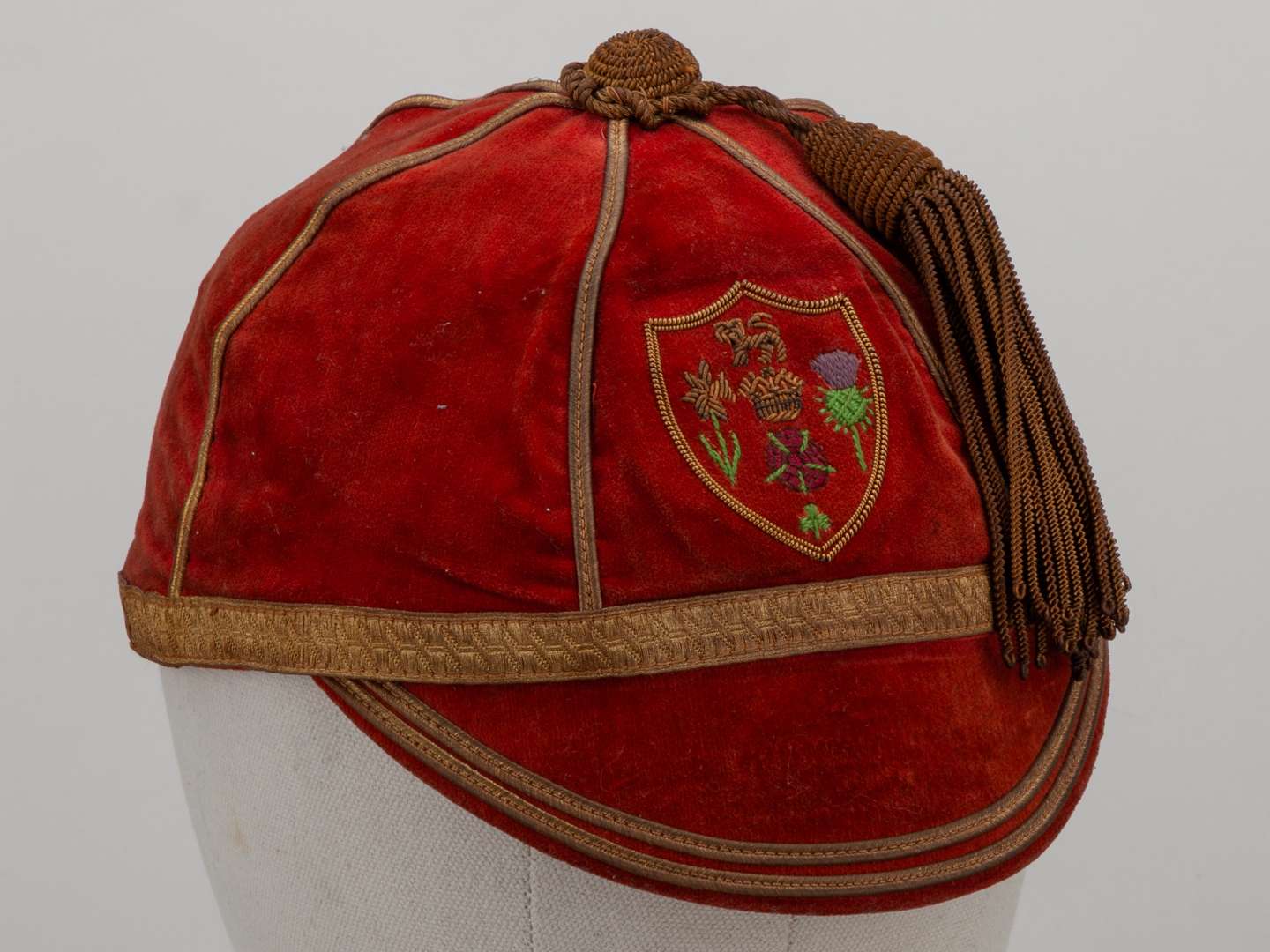 Mike Sullivan red Great Britain v. New Zealand Rugby League cap. 1961