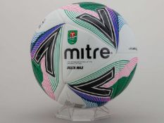 Official Mitre Delta Max Carabao Cup final match ball.