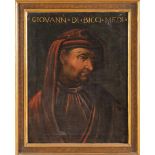 Cristofano dell'Altissimo (Firenze 1525 - 1605), seguace di, “Ritratto Giovanni di Bicci”. Olio