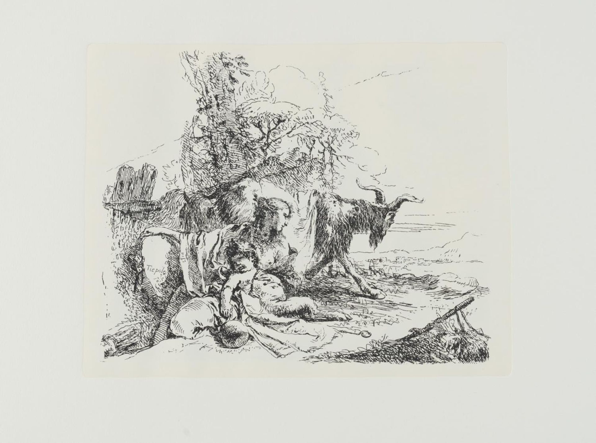 Giambattista Tiepolo (Venezia 1696 - Madrid 1770), “Varj Capricci Inventati ed Incisi dal celebre - Bild 4 aus 14