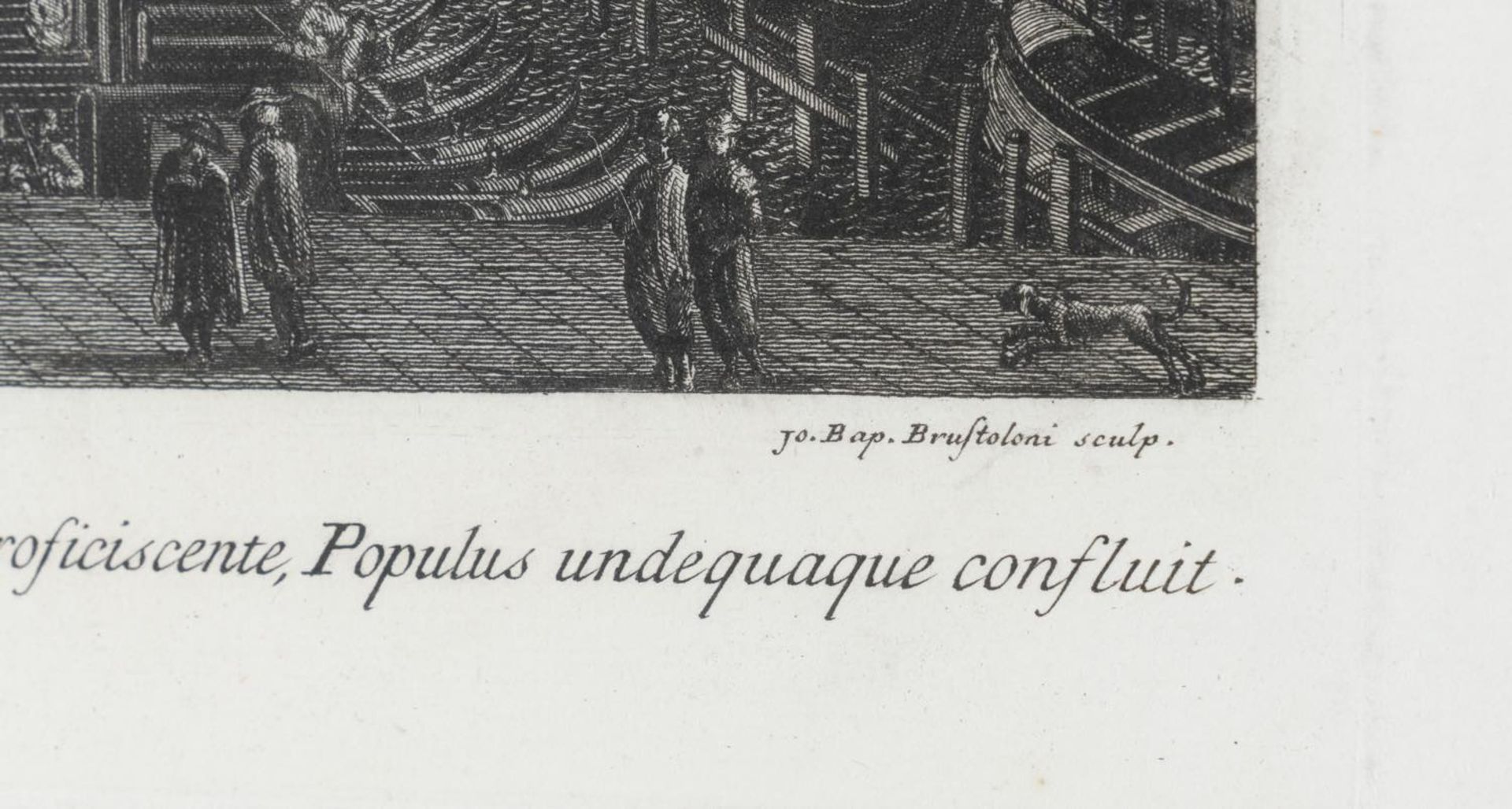 Giambattista Brustolon (Dont 1718 - Venezia 1796), “Vesperi Diei Nativitatis Domini (Festa - Bild 3 aus 7