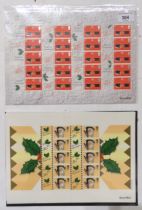 GREAT BRITAIN Royal Mail Post Office 2000, SG L52 x 3 and SG L53 x 3 rare (smiler) sheets (6)