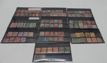 Worldwide stamp collection in five albums and on stock cards. Many thousands of stamps included.