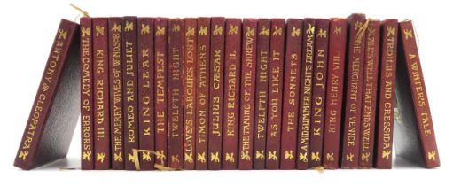 Shakespeare, William Works J.M. Dent & Sons, London, circa-1910s, twenty-two small volumes bound