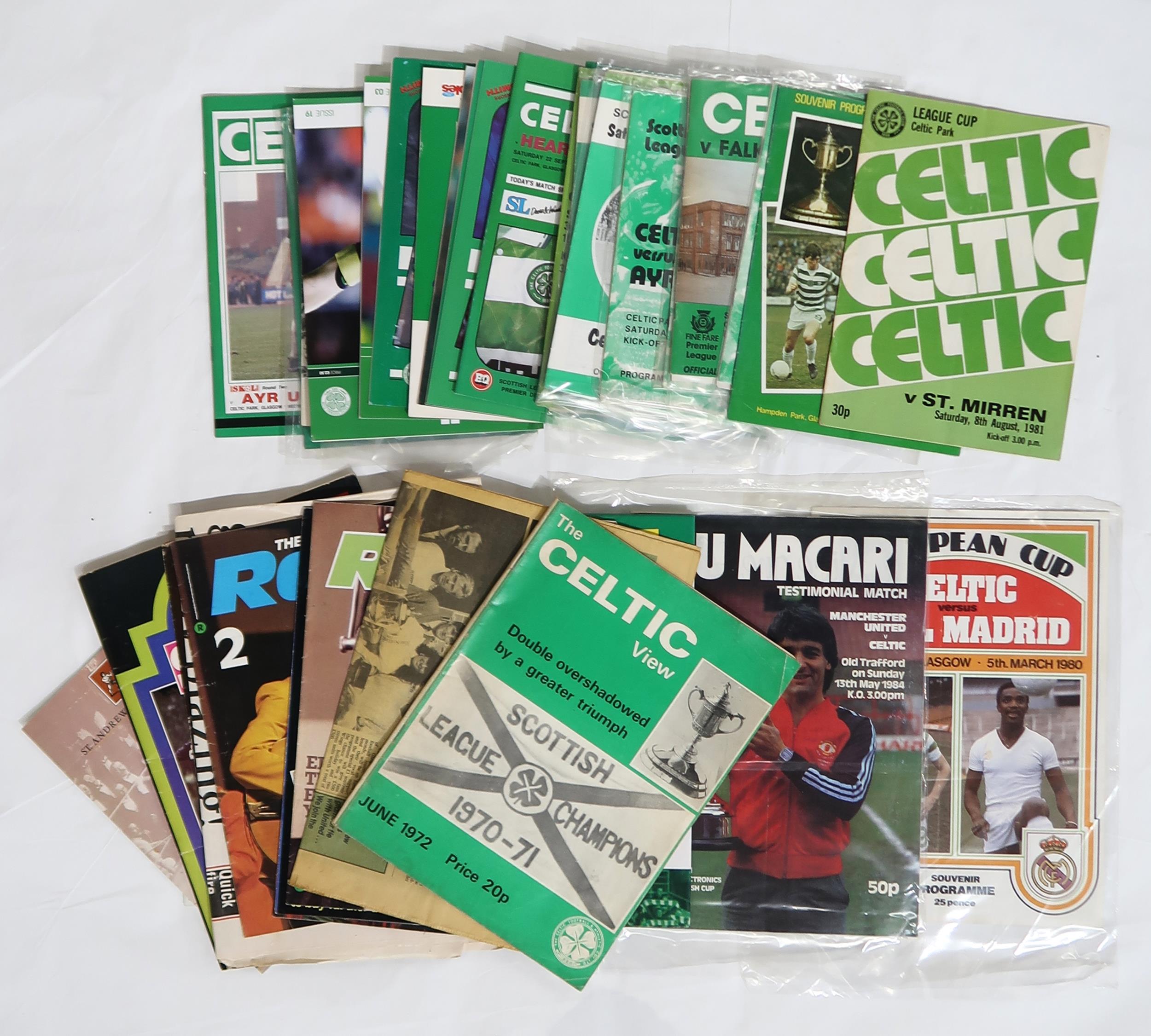 An extensive collection of Celtic F.C. match programmes, ranging in date from the 1970s-1990s, - Image 5 of 5