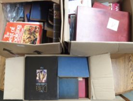 A lot of three boxes of assorted books etc  Condition Report:Available upon request