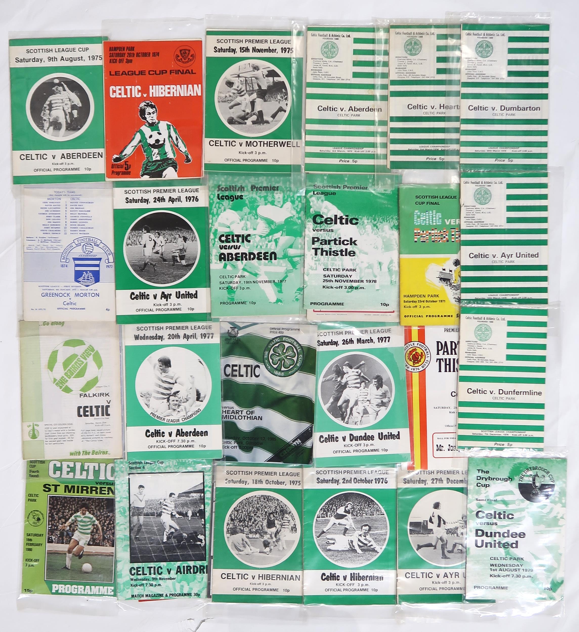 An extensive collection of Celtic F.C. match programmes, ranging in date from the 1970s-1990s, - Image 4 of 5