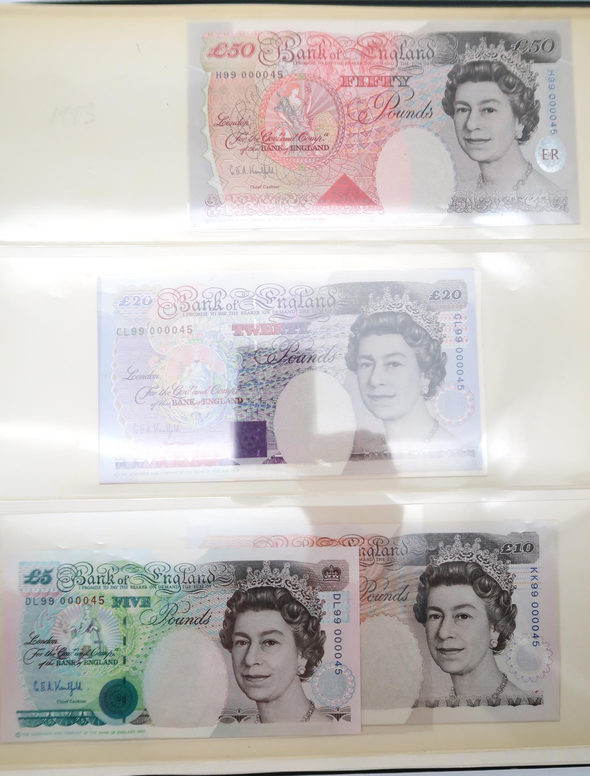 A collection of Great Britain and worldwide banknotes with The Bank of England, The Royal Bank of - Image 5 of 14