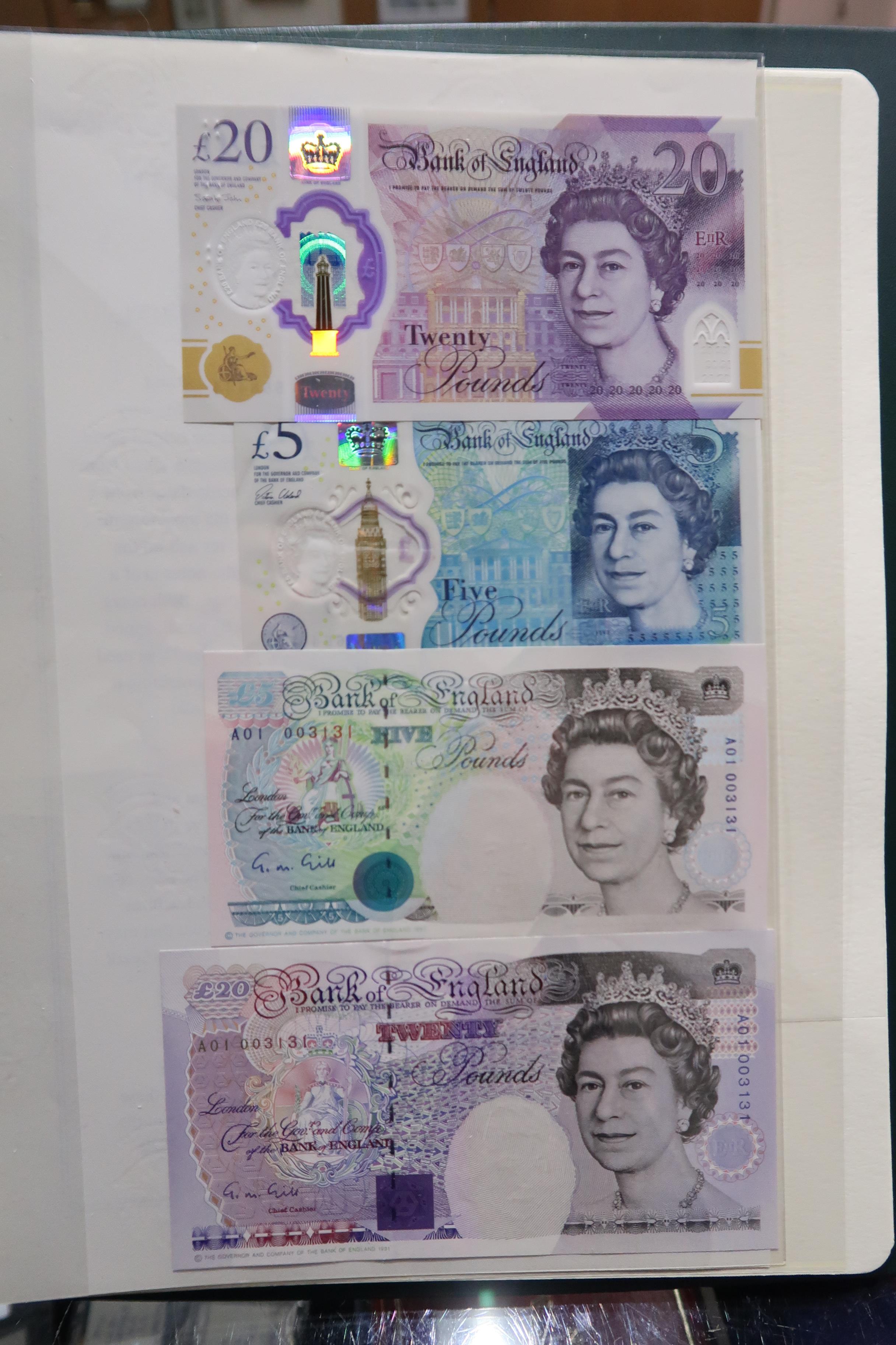 A collection of Great Britain with George V One Pound and Elizabeth II together with an unusual - Image 27 of 31