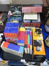 A collection of Harry Potter books, audio CD's, DVD's etc Condition Report:No condition report
