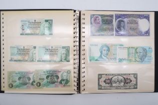 A collection of Great Britain and worldwide banknotes with The Bank of England, The Royal Bank of