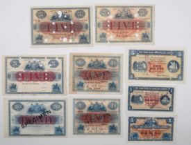The Union Bank of Scotland Ltd, Twenty Pounds 2nd April 1891 No. A stamped specimen and Twenty