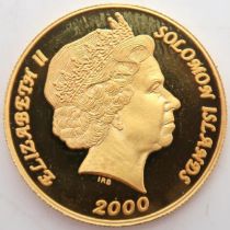 ELIZABETH II 50 Dollars 2000 Summer Olympics, Sydney Obverse HM Queen Elizabeth II right legend