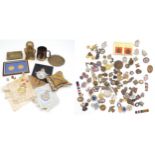 A large and varied assortment of militaria, to include WW1-period Canadian Expeditionary Forces