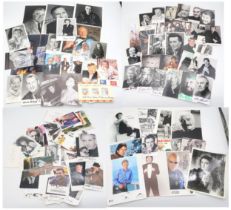 AUTOGRAPHS A Large collection of photographs bearing signatures of British stars of film, stage