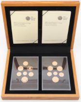 THE ROYAL MINT; '2008 United Kingdom Coinage Emblems of Britain Gold Proof Collection', comprising