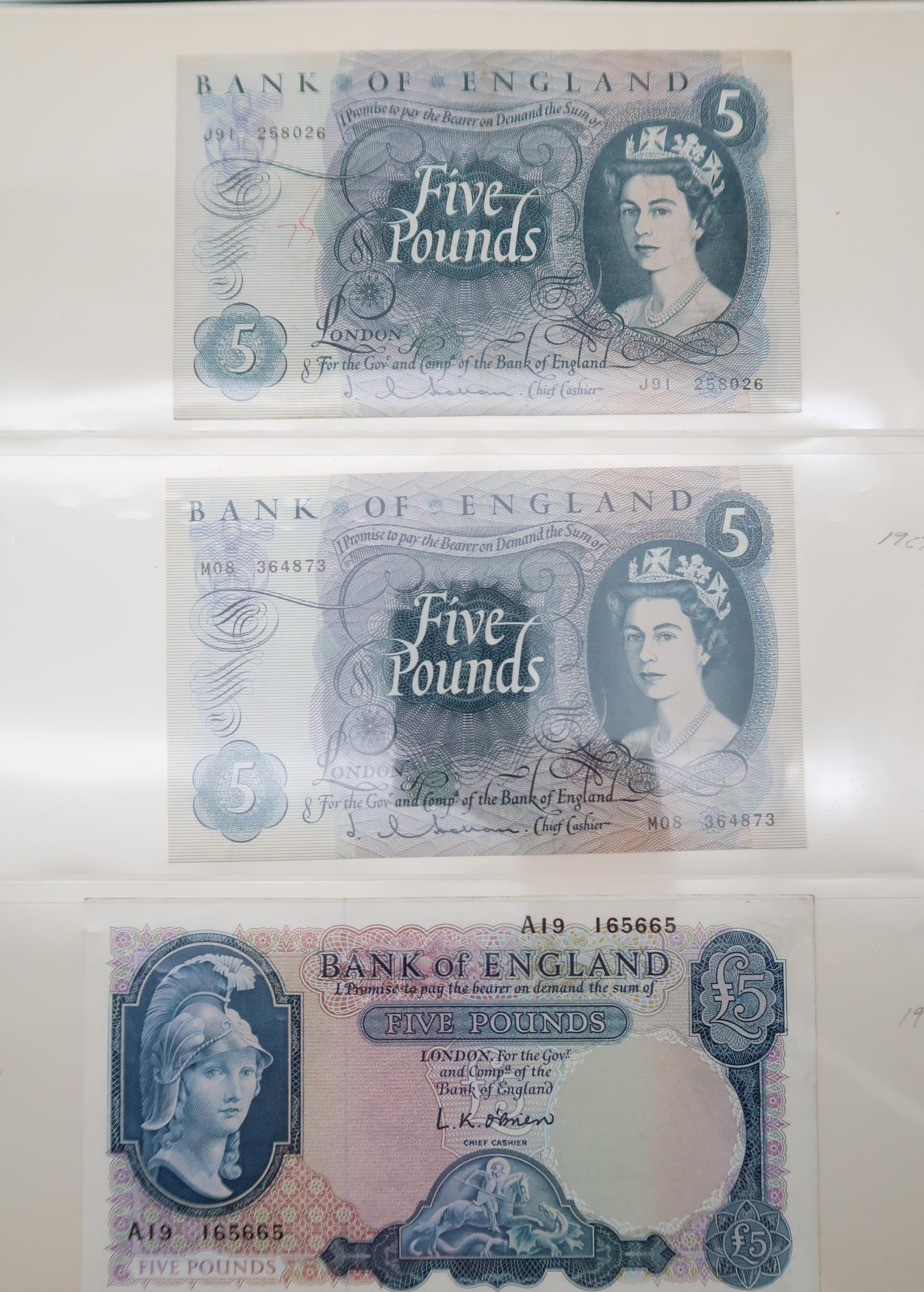 A collection of Great Britain and worldwide banknotes with The Bank of England, The Royal Bank of - Image 6 of 14