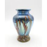 An Okra vase, signed D Barras, with box Condition Report:Available upon request