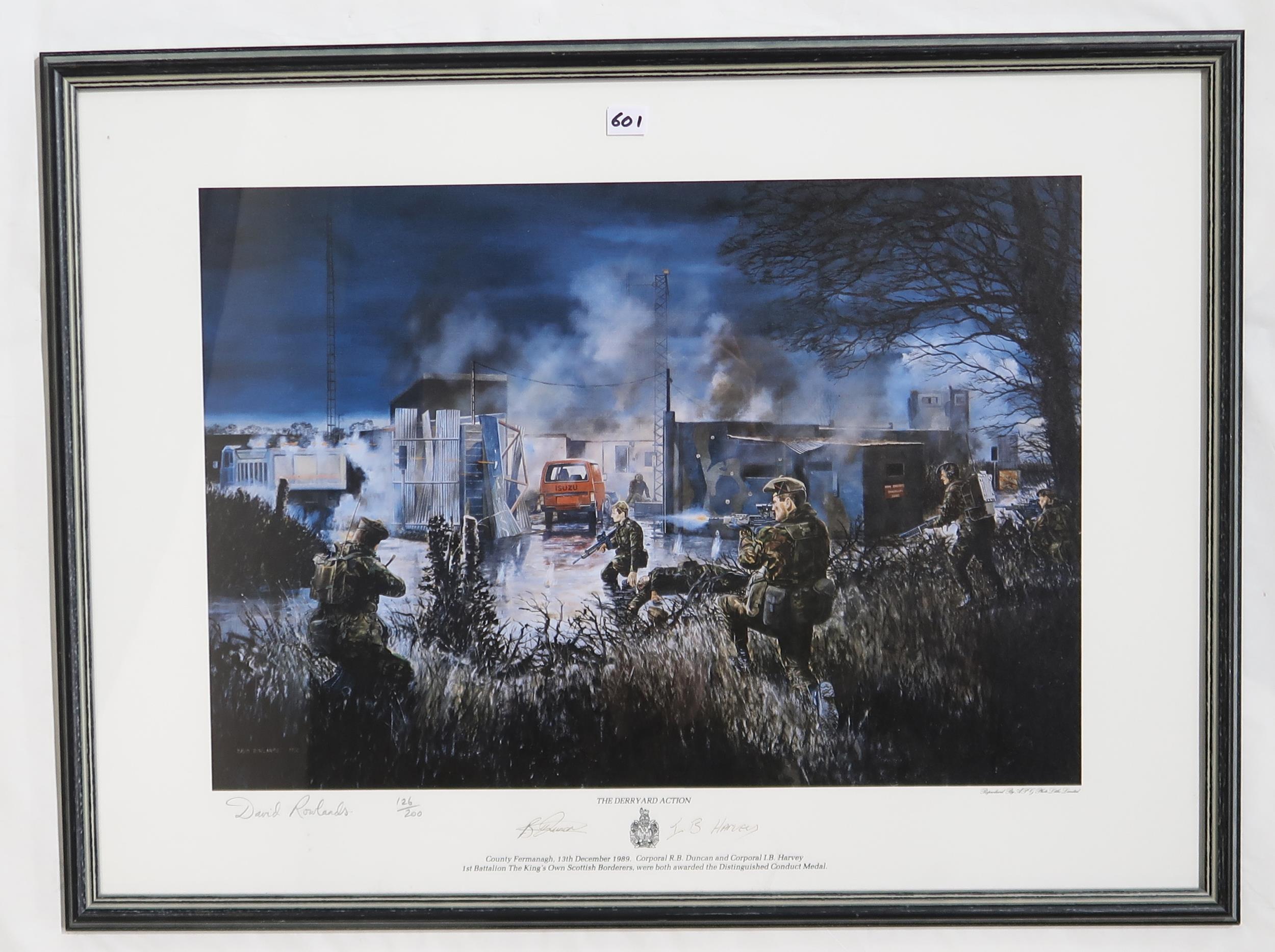 A collection of signed limited edition military aircraft prints, framed, the largest approx. 81cm - Image 4 of 11