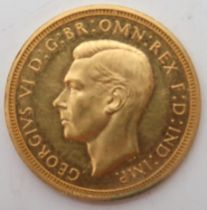 GEORGE VI 1937 half sovereign coin 4 grams Condition Report:Available upon request