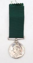 A Victorian Volunteer Long Service Medal awarded to Cr. St. J. Ogilvie, 2nd Volunteer Battalion,