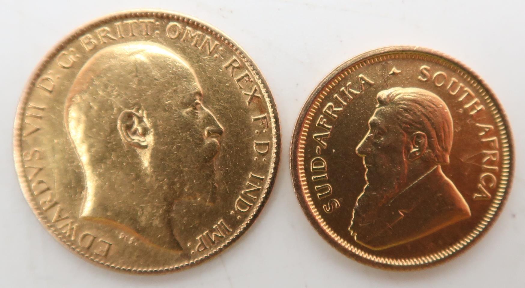 EDWARD VII ½ Sovereign 1904 Obverse uncrowned portrait of King Edward VII right, legend around