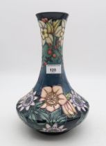A Moorcroft Carousel pattern vase, 28cm high, with box Condition Report:Available upon request