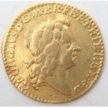 George I (1714-1727), Half Guinea 1725  Obverse laureate head left legend around GEORGIVS·D:G·M·BR·