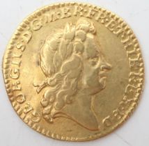 George I (1714-1727), Half Guinea 1725  Obverse laureate head left legend around GEORGIVS·D:G·M·BR·
