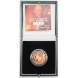 THE ROYAL MINT 2004 Gold Proof £2 Coin, 200th Anniversary of The Steam Locomotive, boxed with