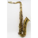 SELMER a Selmer Mark VI saxophone serial number M60086 no serial number to the crook with an Otto