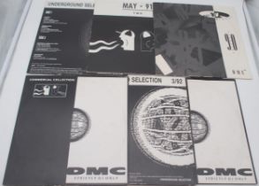 UNDERGROUND SELECTION / COMMERCIAL COLLECTION / REMIC CULTURE vinyl records. A box of commercial and