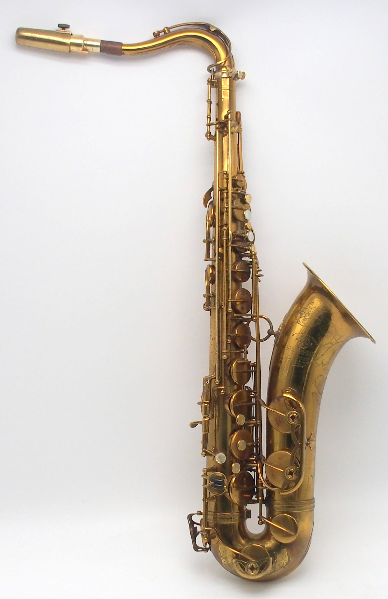 **WITHDRAWN** Pennsylvania Special Baritone Saxophone serial number 261180 engraved "Pensyl - Image 32 of 33