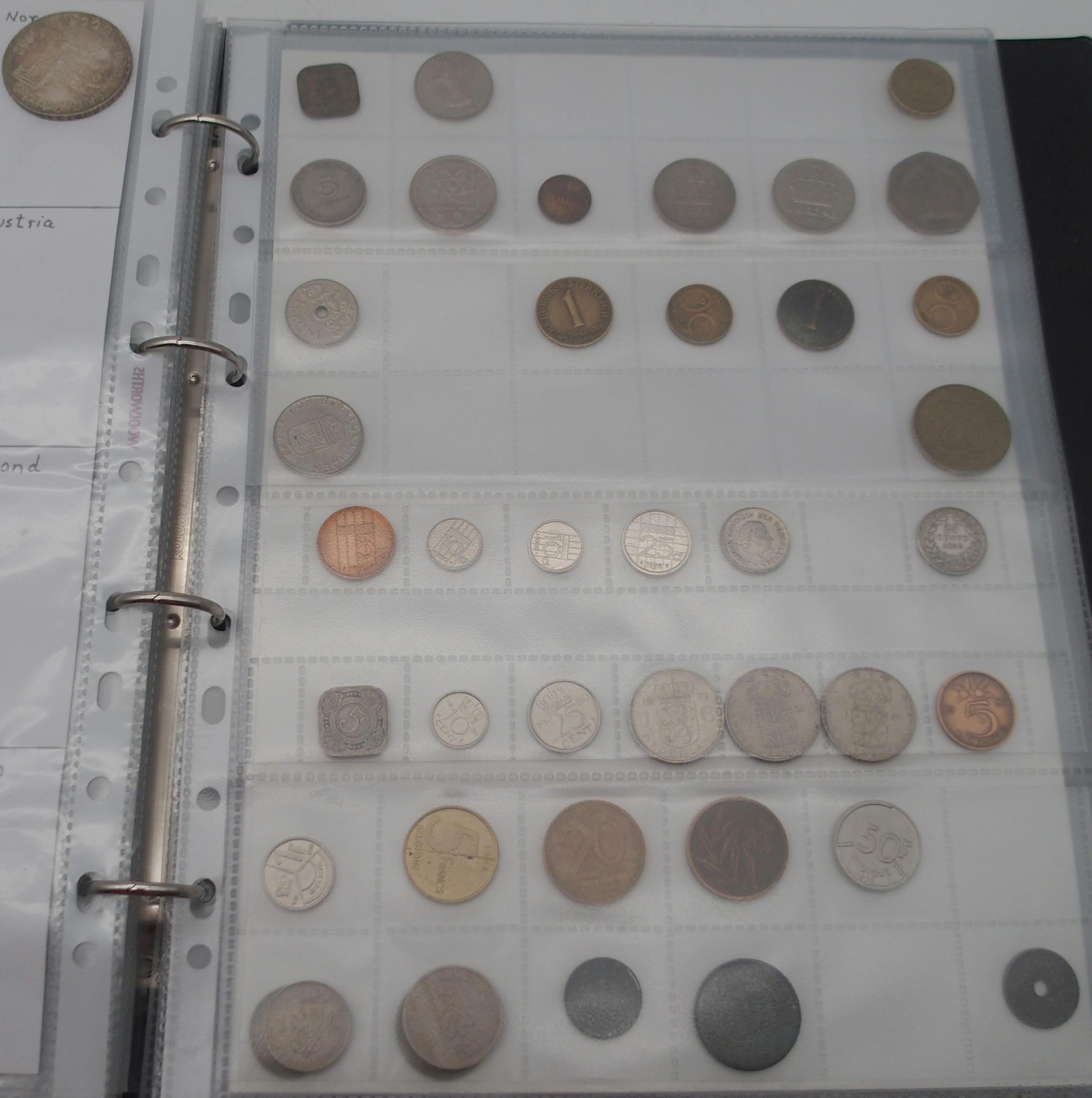 A collection of worldwide coins an album Condition Report:Available upon request - Image 9 of 10