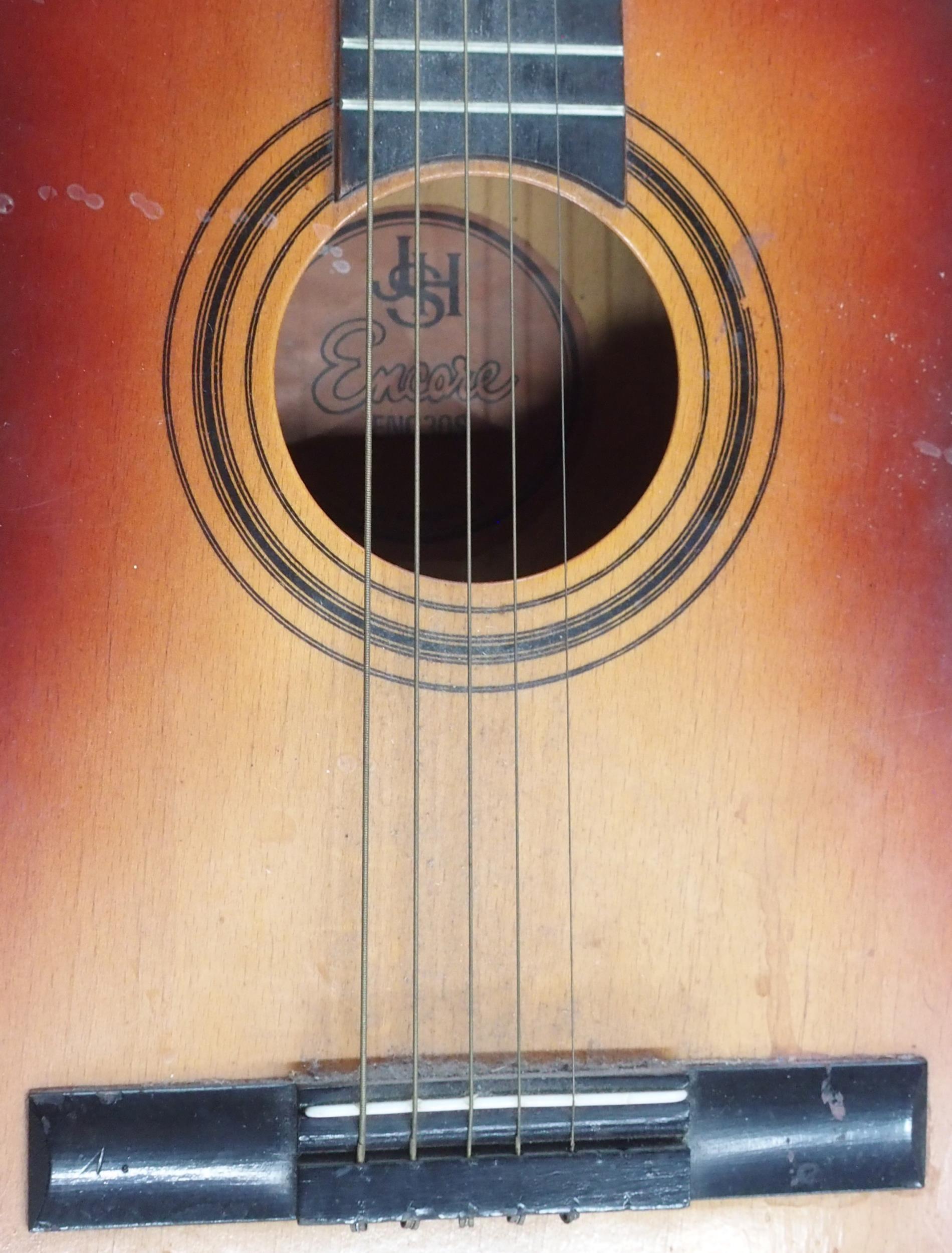 An Encore JSH acoustic guitar serial number ENC 30S made in Romania   Condition Report:Available - Image 3 of 5