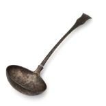 A George III Scottish Silver soup ladle, Edinburgh 1816, in the Old English Shell pattern, 239gms