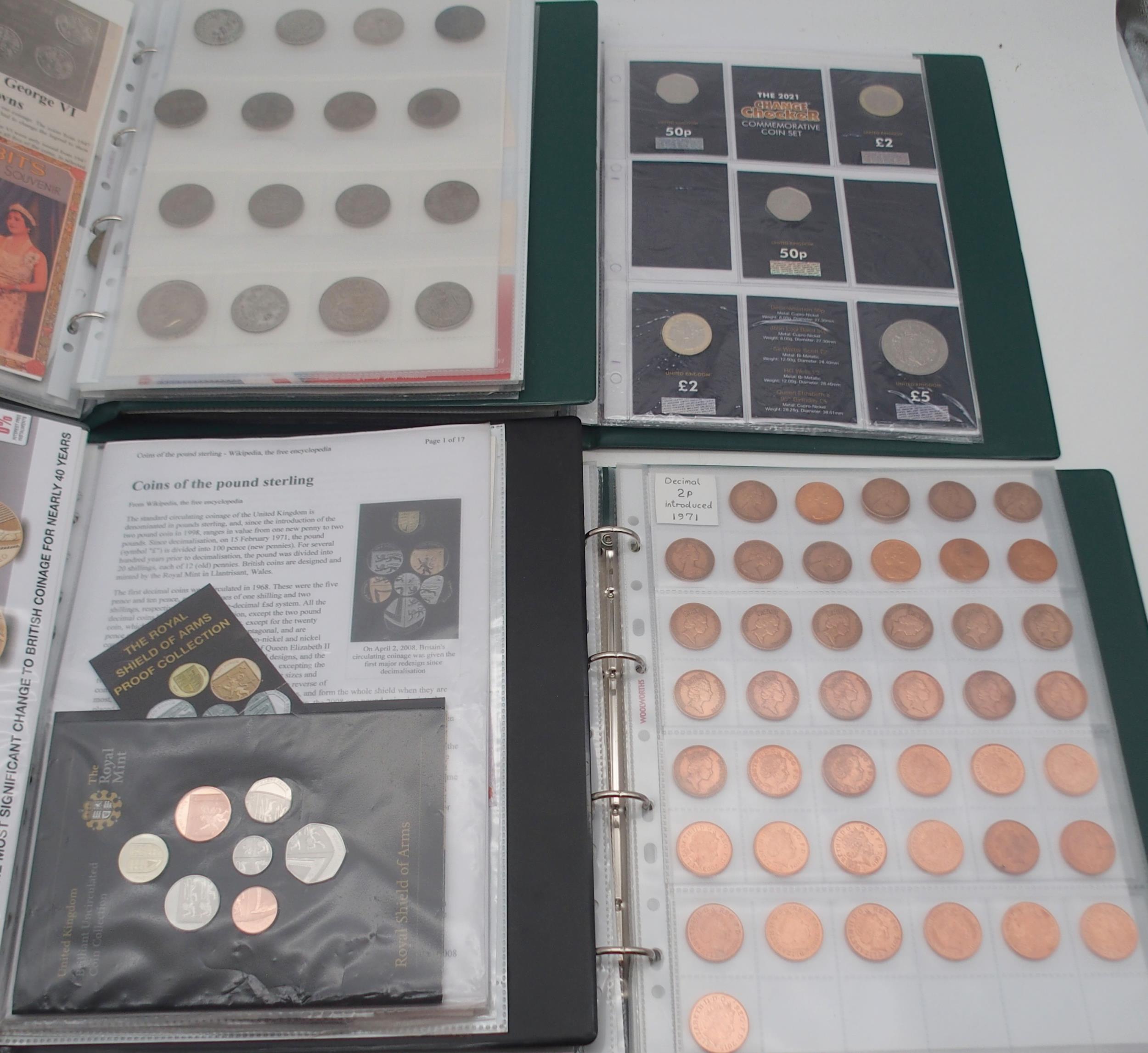 BRITISH ISLES a collection of mostly GB  circulating coins with commemorative examples and decimal - Image 5 of 9