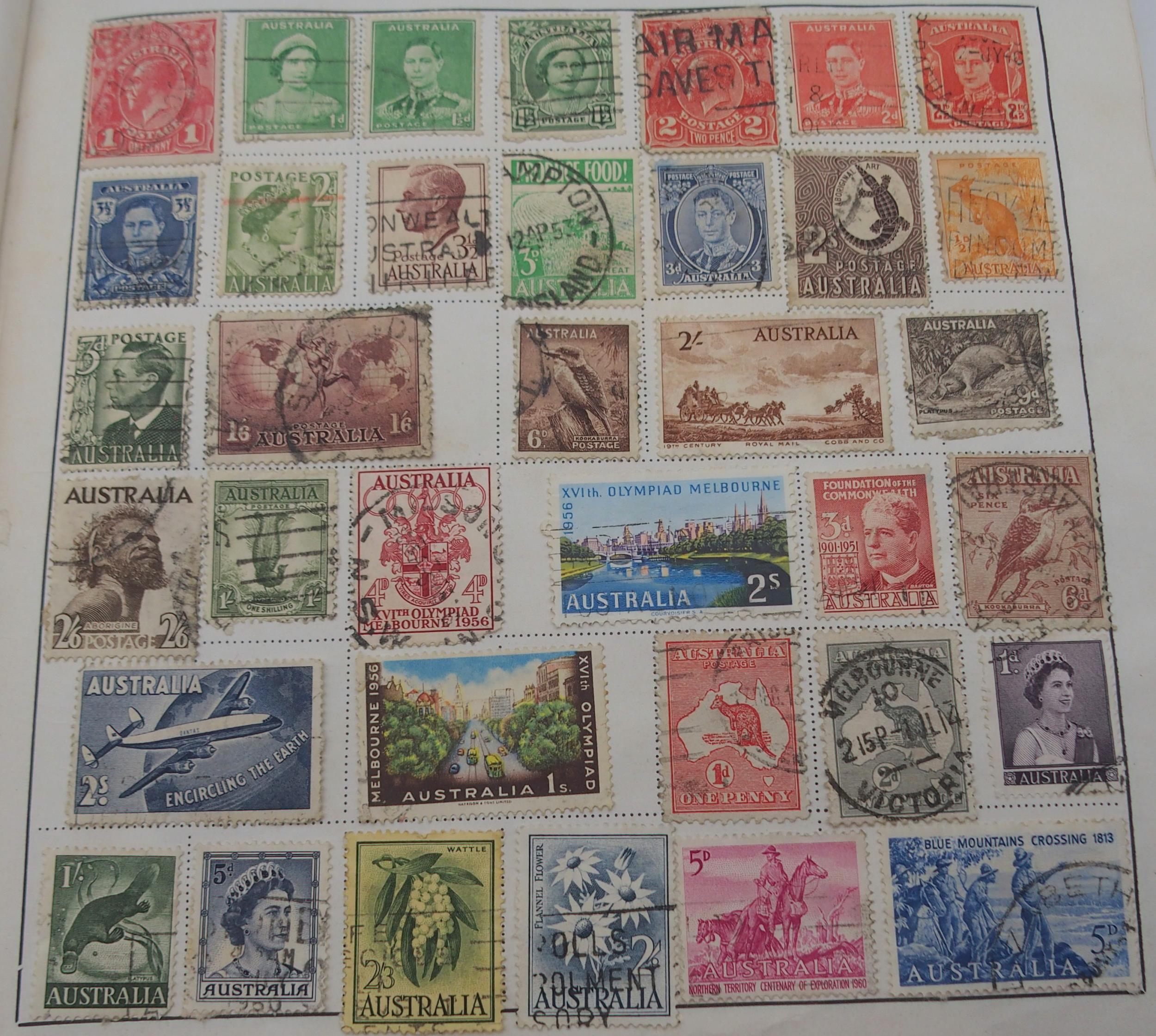 A worldwide postage stamp collection in The Stirling Stamp Album with United States and Possessions, - Image 2 of 5