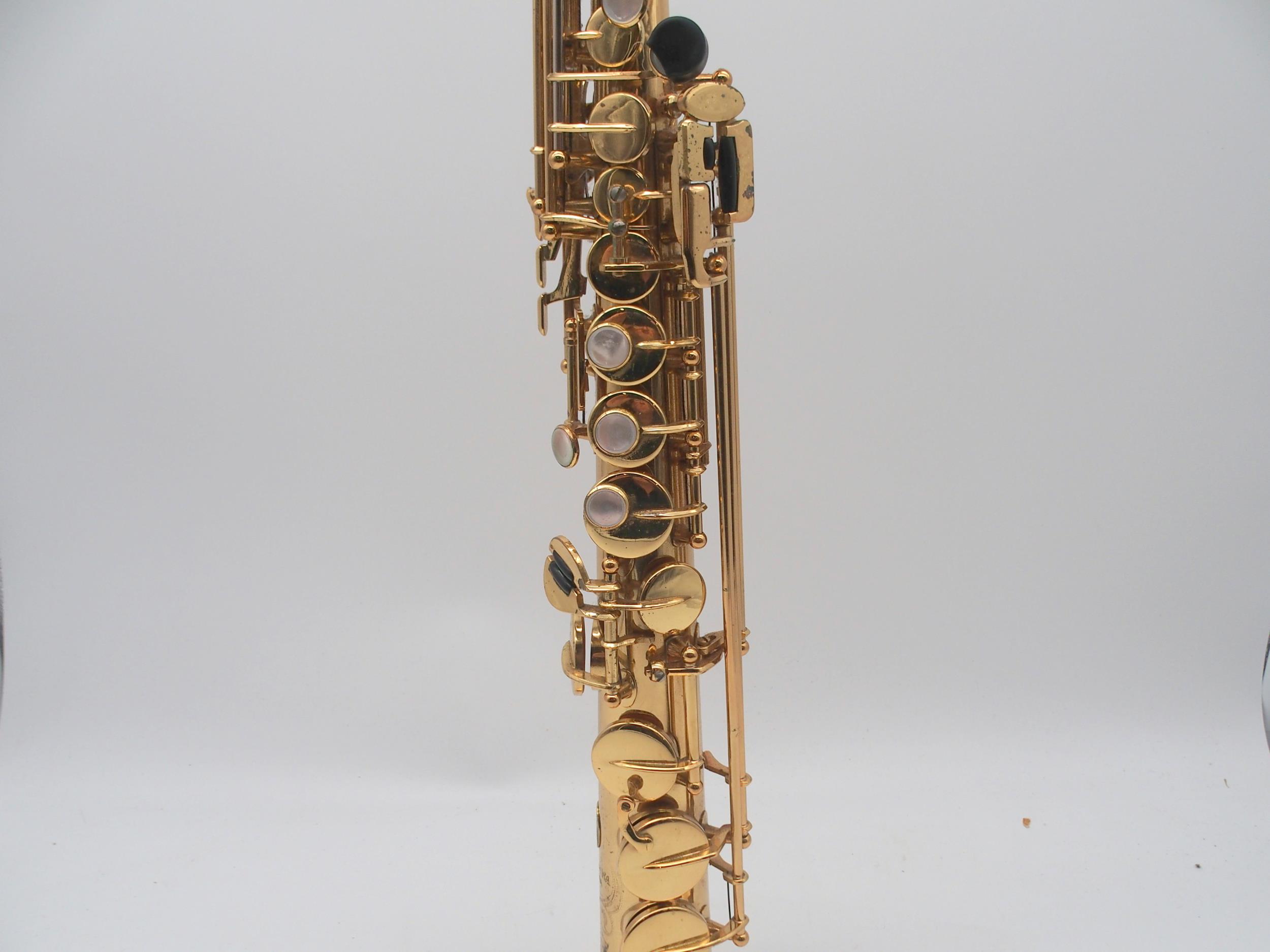 YANAGISAWA Elimona soprano saxophone serial number 00119353 JAPAN with fitted case Condition - Image 9 of 11