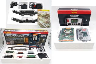 A Hornby 00-gauge Mixed Goods Digital Train Set, an Elite Digital Command Control System and further