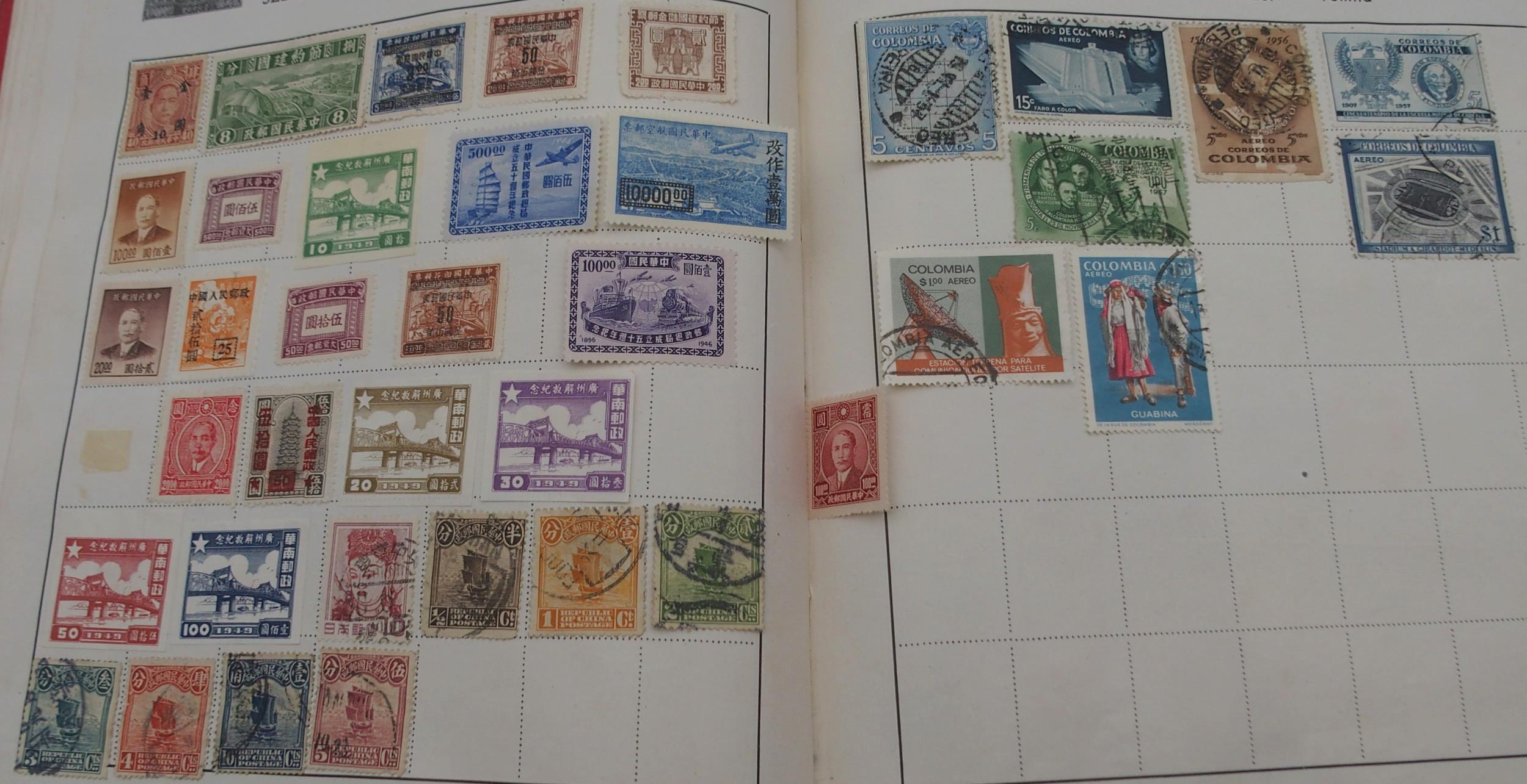 A worldwide postage stamp collection in The Stirling Stamp Album with United States and Possessions, - Image 4 of 5