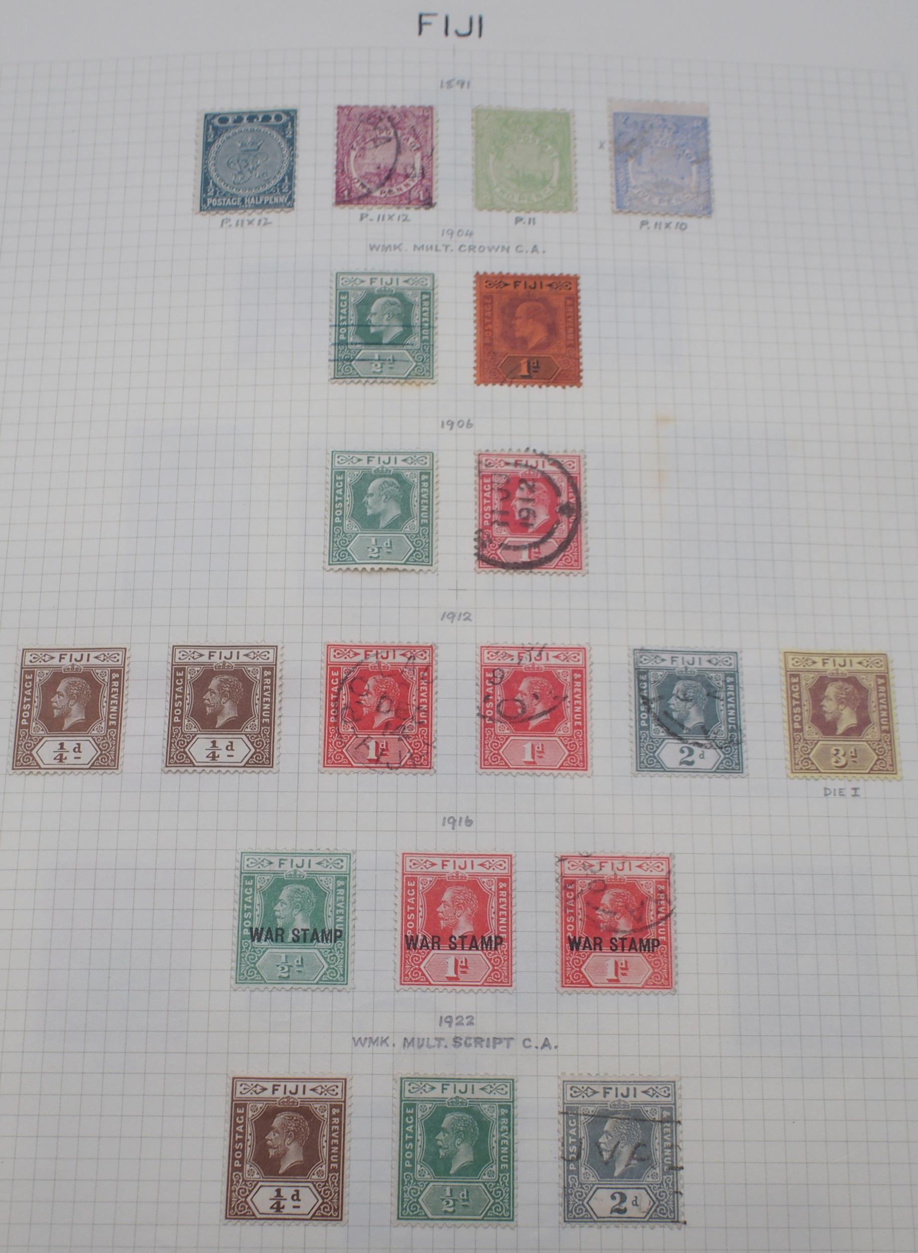 British Colonies and Protectorate stamps in a Stanley Gibbons Devon Stamp Album from 1867 Heligoland - Image 22 of 39