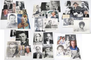 AUTOGRAPHS A large collection of signed photographs of Hollywood stars, to include Veronica