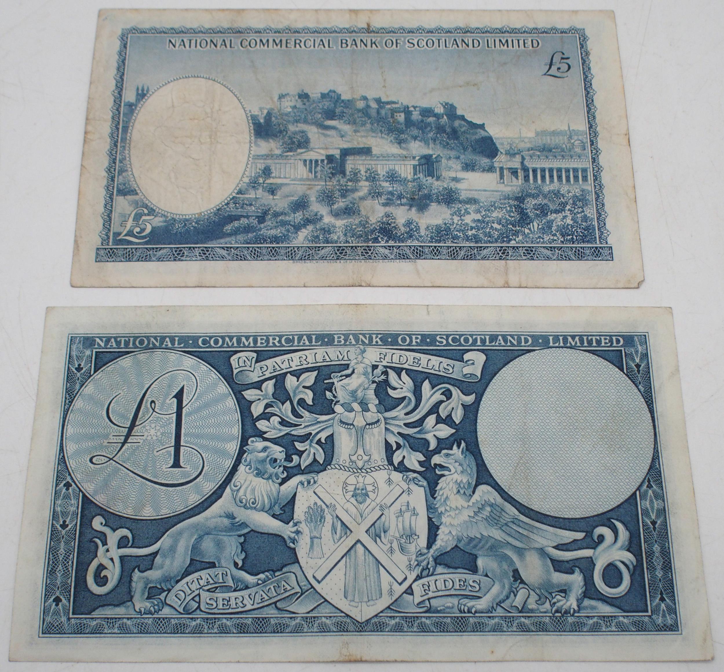 The Royal Bank of Scotland £5 Edinburgh 1st April 1958 G17467 3395, The North of Scotland Bank - Image 9 of 9